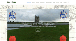 Desktop Screenshot of kellyirishclan.com
